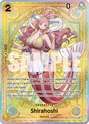 Shirahoshi (SP) (EB01-057) - A Fist of Divine Speed Foil