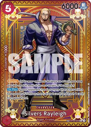 Silvers Rayleigh (SP) (OP09-005) - A Fist of Divine Speed Foil