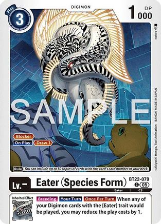Eater (Species Form) (BT22-079) - Cyber Eden