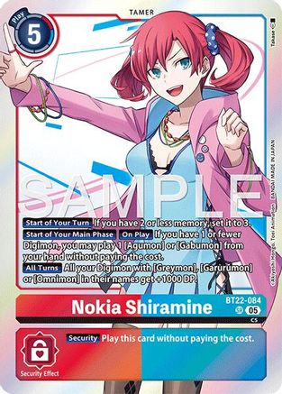 Nokia Shiramine (BT22-084) - Cyber Eden Foil