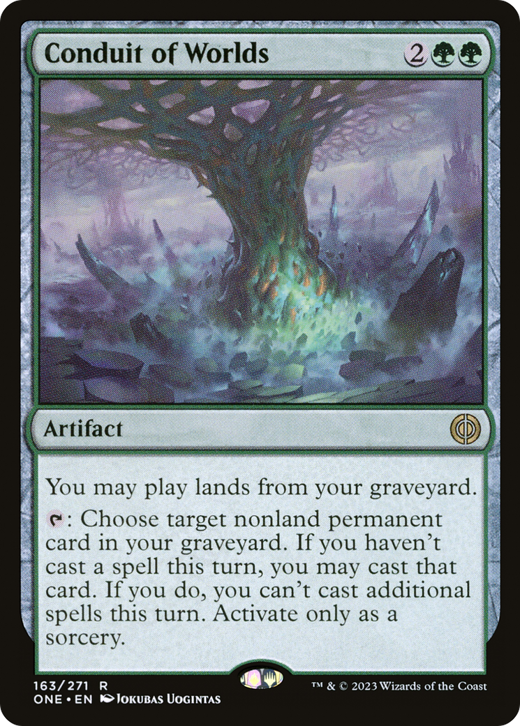 Conduit of Worlds Base Foil