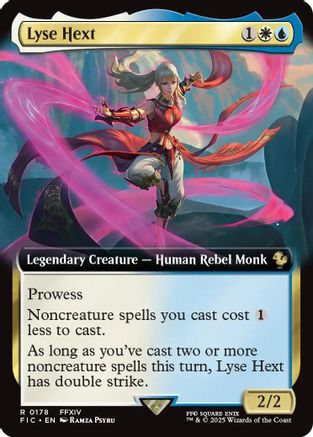 Lyse Hext (Extended Art) (FIC-178) - Commander: FINAL FANTASY Foil