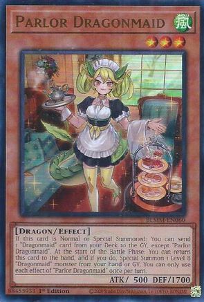 Parlor Dragonmaid (BLMM-EN060) - Battles of Legend: Monster Mayhem 1st Edition