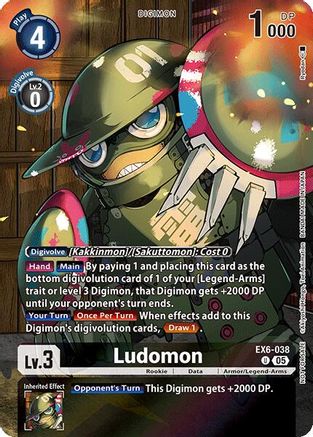 Ludomon (Box Topper) (EX6-038) - Versus Monsters Foil