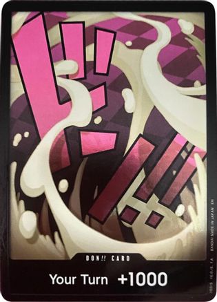 DON!! Card (Katakuri) (Double Pack Set Vol. 7) - A Fist of Divine Speed Foil