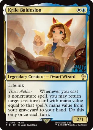 Krile Baldesion (Surge Foil) (FIC-086) - Commander: FINAL FANTASY Foil