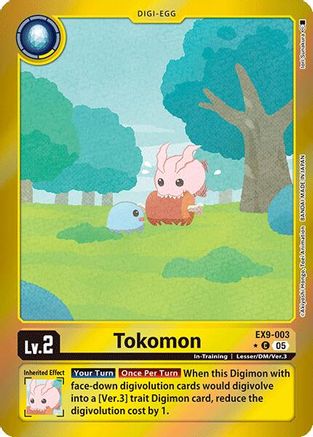 Tokomon (Limited Foil) (EX9-003) - Versus Monsters Foil
