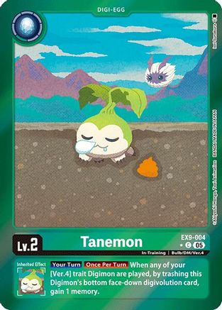 Tanemon (Limited Foil) (EX9-004) - Versus Monsters Foil