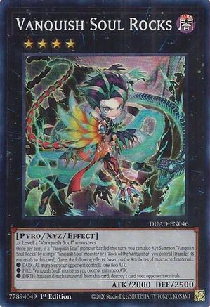 Vanquish Soul Rocks (DUAD-EN046) - Duelist's Advance 1st Edition