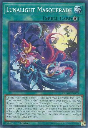 Lunalight Masquerade (DUAD-EN053) - Duelist's Advance 1st Edition