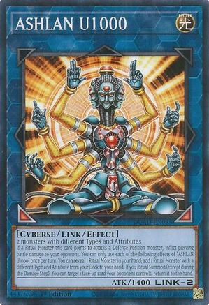 ASHLAN U1000 (DUAD-EN085) - Duelist's Advance 1st Edition