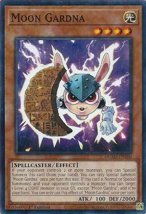 Moon Gardna (DUAD-EN100) - Duelist's Advance 1st Edition