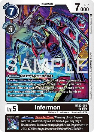Infermon (BT22-059) - Cyber Eden