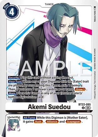 Akemi Suedou (BT22-095) - Cyber Eden