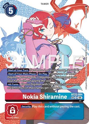 Nokia Shiramine (SP) (BT22-084) - Cyber Eden Foil