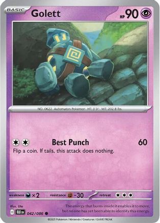 Golett 42 - SV Black Bolt Reverse Holofoil