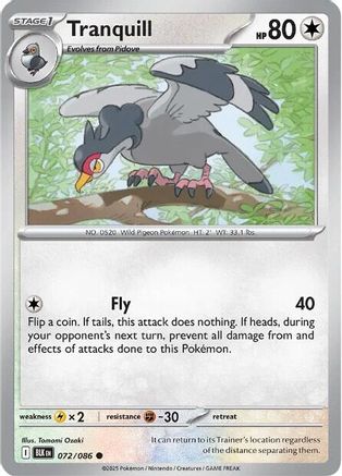 Tranquill 72 - SV Black Bolt