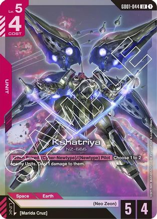 Kshatriya (GD01-044) GD01-044/undefined - Newtype Rising Holofoil