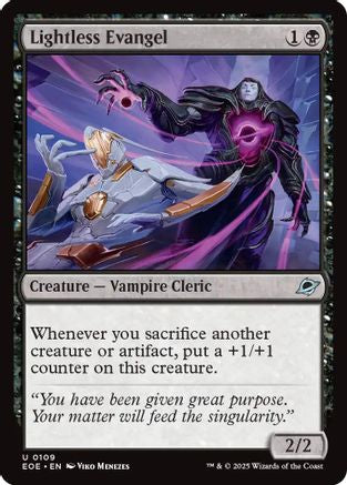 Lightless Evangel (EOE-109) - Edge of Eternities Foil