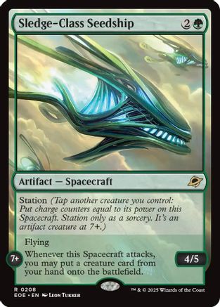 Sledge-Class Seedship (EOE-208) - Edge of Eternities Foil