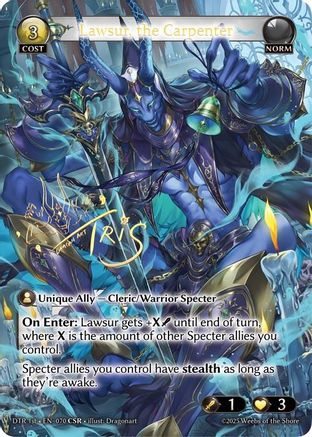 Lawsur, the Carpenter (CSR) (070) - Distorted Reflections Foil