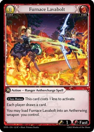Furnace Lavabolt (122) - Distorted Reflections Foil