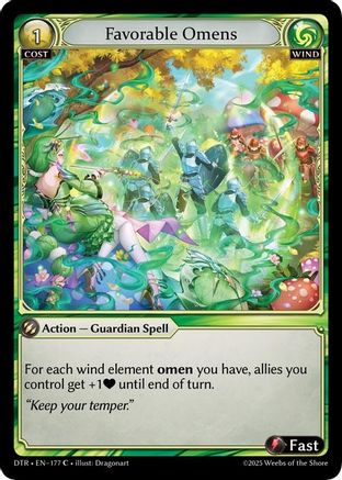 Favorable Omens (177) - Distorted Reflections Derpy Cards Favorable Omens (177) - Distorted Reflections Derpy Cards