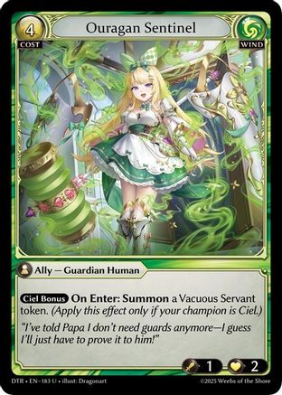 Ouragan Sentinel (183) - Distorted Reflections Foil