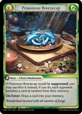 Poisonous Breezecap (184) - Distorted Reflections Foil