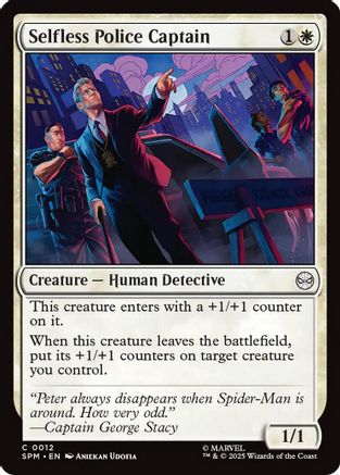 Selfless Police Captain (SPM-012) - Marvel's Spider-Man