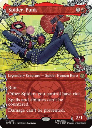 Spider-Punk (0210) (Borderless) (SPM-210) - Marvel's Spider-Man