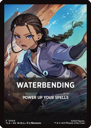 Waterbending Theme Card (TLA-004) - Avatar: The Last Airbender