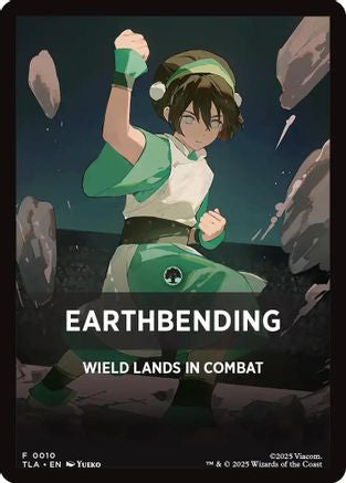 Earthbending Theme Card (TLA-010) - Avatar: The Last Airbender