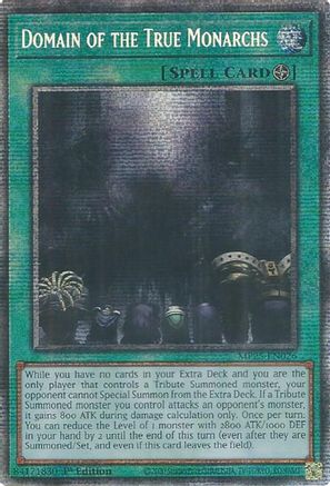Domain of the True Monarchs (MP25-EN026) - 2025 Mega-Pack 1st Edition