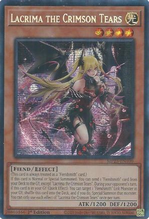 Lacrima the Crimson Tears (MP25-EN100) - 2025 Mega-Pack 1st Edition