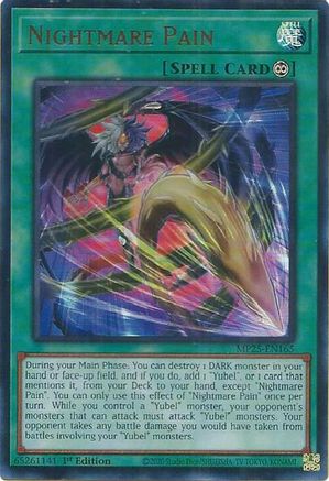 Nightmare Pain (MP25-EN165) - 2025 Mega-Pack 1st Edition