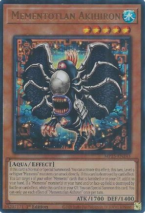 Mementotlan Akihiron (MP25-EN243) - 2025 Mega-Pack 1st Edition