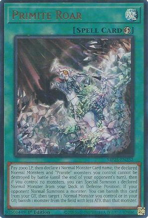 Primite Roar (MP25-EN252) - 2025 Mega-Pack 1st Edition