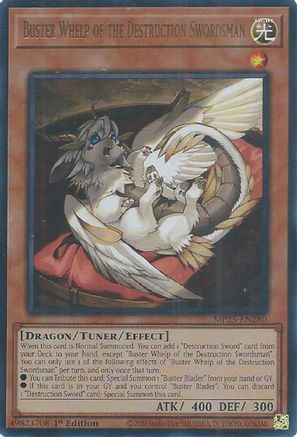 Buster Whelp of the Destruction Swordsman (MP25-EN280) - 2025 Mega-Pack 1st Edition