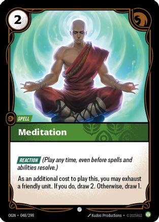 Meditation (048/298) - Origins