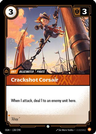 Crackshot Corsair (130/298) - Origins