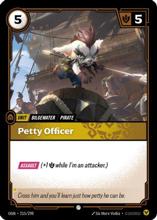Petty Officer (215/298) - Origins Foil