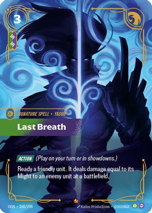 Last Breath (260/298) - Origins Foil