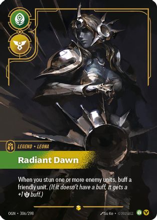 Leona - Radiant Dawn (Showcase) (306/298) - Origins Foil