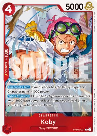 Koby (PRB02-001) - Premium Booster -The Best- Vol. 2 Foil