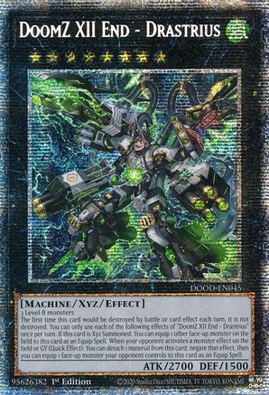 DoomZ XII End - Drastrius (Starlight Rare) (DOOD-EN045) - Doom of Dimensions 1st Edition