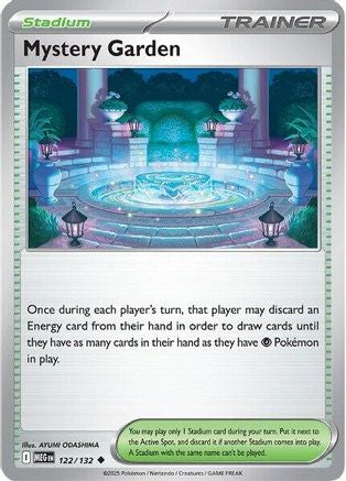 Mystery Garden - 122/132 122 - ME01 Mega Evolution Reverse Holofoil