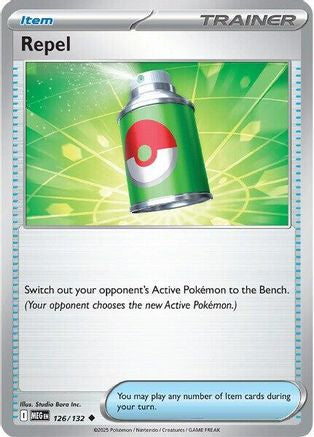 Repel 126 - ME01 Mega Evolution Reverse Holofoil