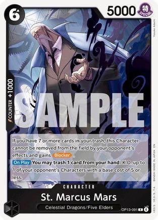 St. Marcus Mars (OP13-091) - Carrying On His Will Foil