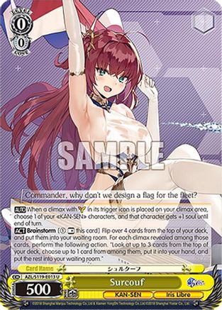 Surcouf (AZL/S119-E013 U) - Azur Lane Vol. 2